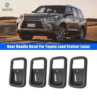 มือจับประตูด้านในรถยนต์ ABS อุปกรณ์เสริม สําหรับ Toyota Land Cruiser Lexus LX450 1991-1997 SET