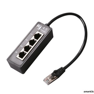 พร้อม RYRA RJ45 Ethernet Network Splitter ขยายเครือข่ายของคุณได้อย่างง่ายดาย สายเคเบิลเครือข่าย Ethernet Splitter จริง ตั้งค่าเครือข่ายได้ง่าย Ethernet Network Tap สำหรับอุปกรณ์หลายเครื่อง