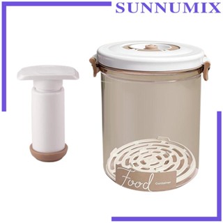 [Sunnimix] กล่องซีลสูญญากาศ แบบพกพา สําหรับเก็บอาหาร ผัก ผลไม้