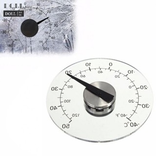 ⭐NEW ⭐High Sensitivity Circular Glass Thermometer Waterproof Outdoor Temperature Gauge