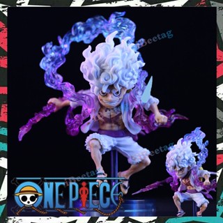 โมเดลฟิกเกอร์ PVC อนิเมะ One Piece Gear 5 Luffy Nika Sun God แฮนด์เมด สําหรับตกแต่ง ของขวัญวันเกิด