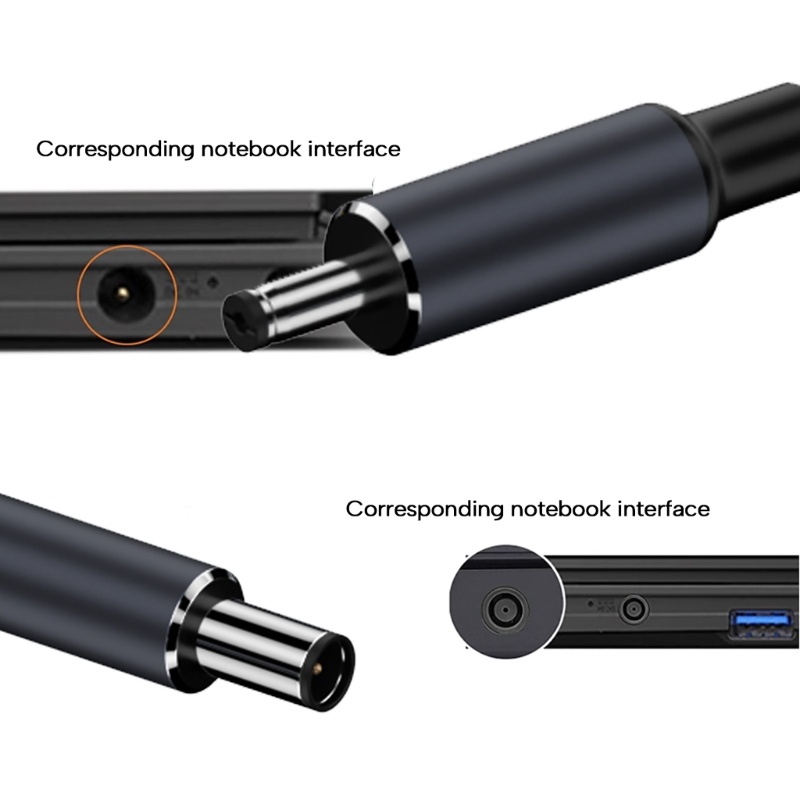 WU 140W USB C PD Type C ถึง DC5 5x2 5 มม. 6 0x3 7 มม. 7 4x5 0 มม. 5x2 1 มม. 4 5x3 0 มม.