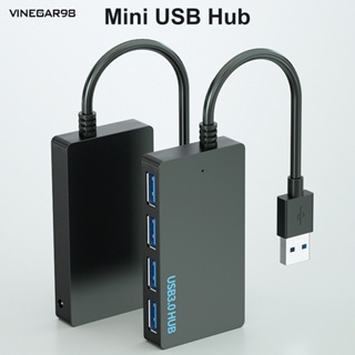 Vine ฮับ Usb 3.0 4 พอร์ต บางพิเศษ แบบพกพา สําหรับบ้าน และสํานักงาน