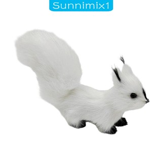 [Sunnimix1] ตุ๊กตากระรอก ผ้ากํามะหยี่ขนนิ่ม ของขวัญคริสต์มาส สําหรับตกแต่ง