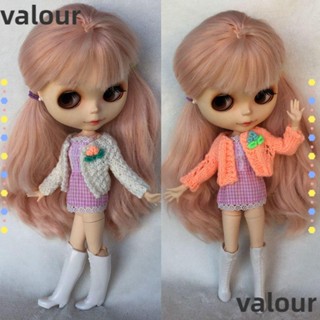 Valour ชุดมินิเดรสกันหนาวลําลอง ผ้าถัก แฮนด์เมด หลากสี