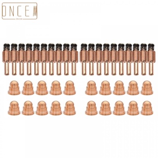 【ONCEMOREAGAIN】Premium Quality Plasma Electrodes and Nozzles Set for PMX 45XP (20Pcs Each)