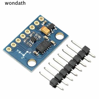 Wonda โมดูลเครื่องวัดความเร็ว 3 แกน 3-5V I2C อินเตอร์เฟซอนุกรม GY-511 LSM303DLHC เอาท์พุตข้อมูล 16 บิต ทนทาน