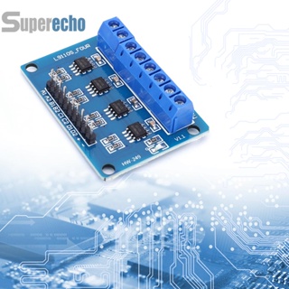 Hg7881 บอร์ดโมดูลควบคุมไดรเวอร์มอเตอร์ H-Bridge 4 ทาง 2.5-12V 0.8A 2 เฟส สําหรับ Arduino DIY [superecho.th]