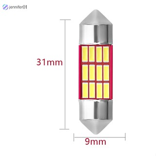 Jen หลอดไฟ Led ติดหลังคารถยนต์ Dc9v-30v 4014 ทนทาน 4 ชิ้น