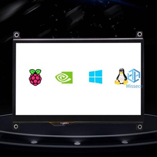 หน้าจอสัมผัส LCD 7 นิ้ว ความละเอียด 1024x600 รองรับระบบสัมผัส สําหรับ Raspberry Pi [Missece.th]