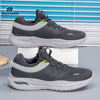 Skechers_ GOWALK ArchFit รองเท้ากีฬา รองเท้าเทนนิส ผ้าตาข่าย พื้นหนา ระบายอากาศ ทนต่อการสึกหรอ สําหรับผู้ชาย