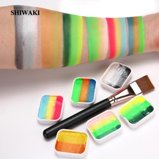 [Shiwaki] ชุดระบายสีร่างกาย 12 สี อเนกประสงค์ ล้างออกง่าย สําหรับเด็ก และผู้ใหญ่