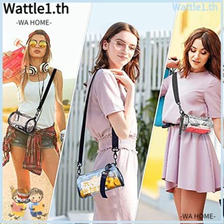 Wttle กระเป๋าเป้สะพายหลัง ทรงกระบอก ใส่เข็มขัดได้