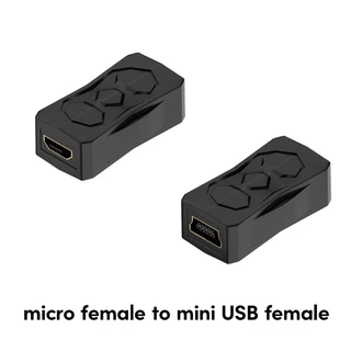 【CH*】อะแดปเตอร์แปลง Usb เป็น Micro USB Mini USB สองทาง รองรับการชาร์จซิงค์ข้อมูล