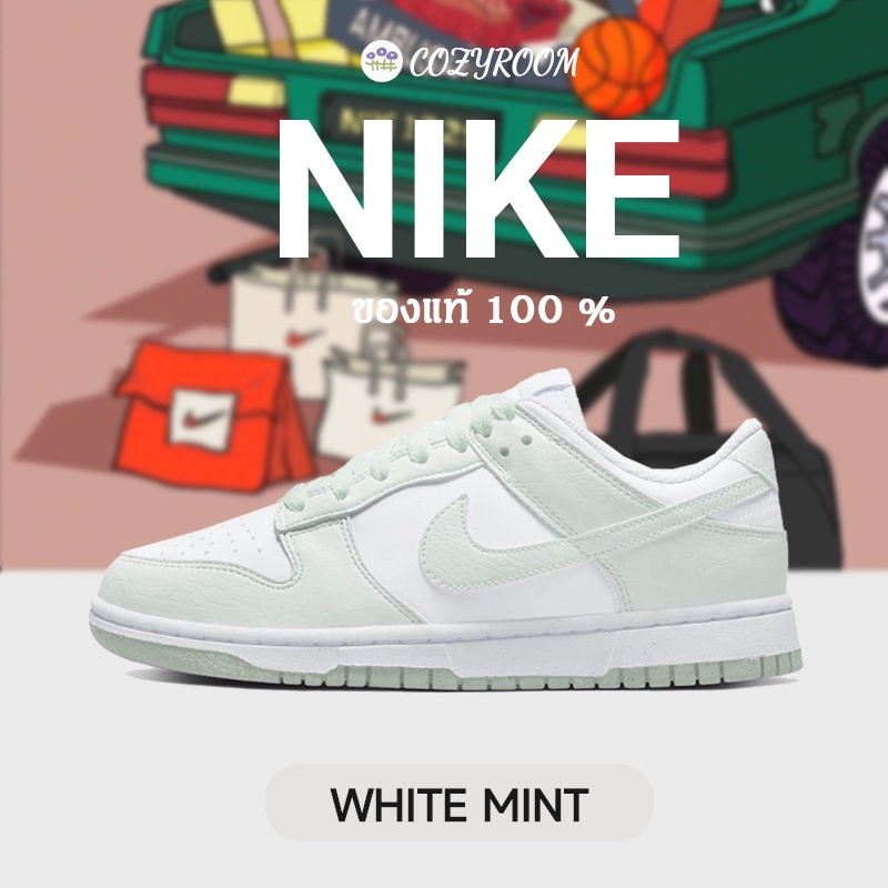 รองเท้ากีฬา Nike Dunk Low Next Nature "White Mint" DN1431-102