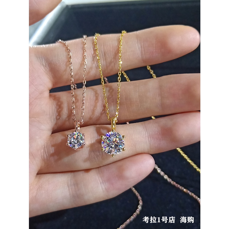 สร้อยคอโซ่เหล็กไทเทเนียม จี้เพทาย สไตล์เกาหลี