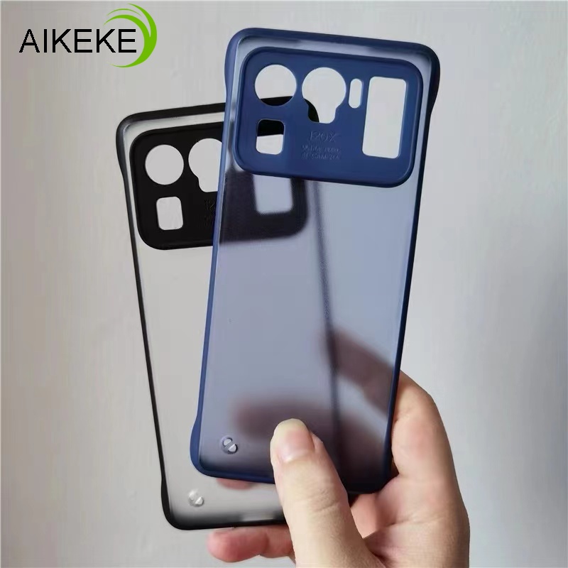 2in1 เคสโทรศัพท์มือถือแบบใส ผิวด้าน ไร้กรอบ บางมาก สําหรับ Xiaomi 13 12 12S Pro Xiaomi 13 12 12S Ult