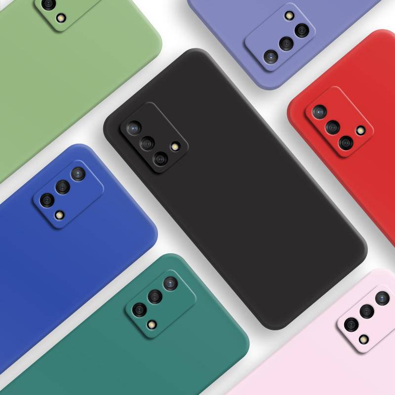 หรูหราสแควร์ซิลิโคนเหลวTPUนุ่มเคสโทรศัพท์สําหรับOPPO A93 A74 A73 4G F17 R15 Pro F19 R15x K1