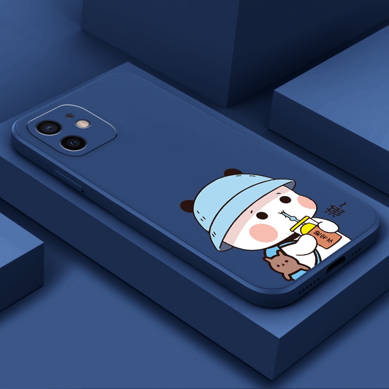 เคส Infinix Note 30 4G Note 30 PRO 5G Note 30 VIP Note 12 g96 Note 10 PRO Note 8 Note 11S Note 7 LITE YT08A เคสโทรศัพท์มือถือ ซิลิโคนนิ่ม กันกระแทก ลายหมีชานมไข่มุก สําหรับ