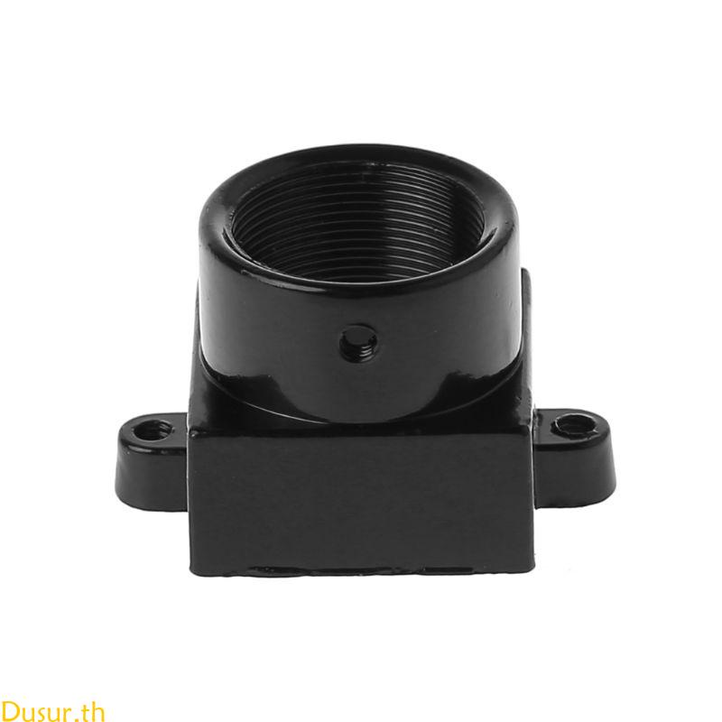 Dusur ตัวยึดเลนส์กล้องวงจรปิด M12 PCB สีดํา