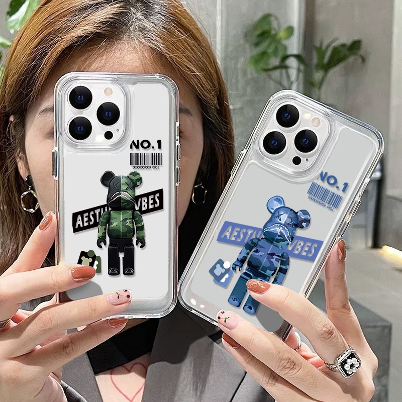โปร่งใสเคส iPhone 14 Pro Max 13 Pro Max XR 12Pro Max 12 Mini 14 Plus XS Max 11 Pro Max