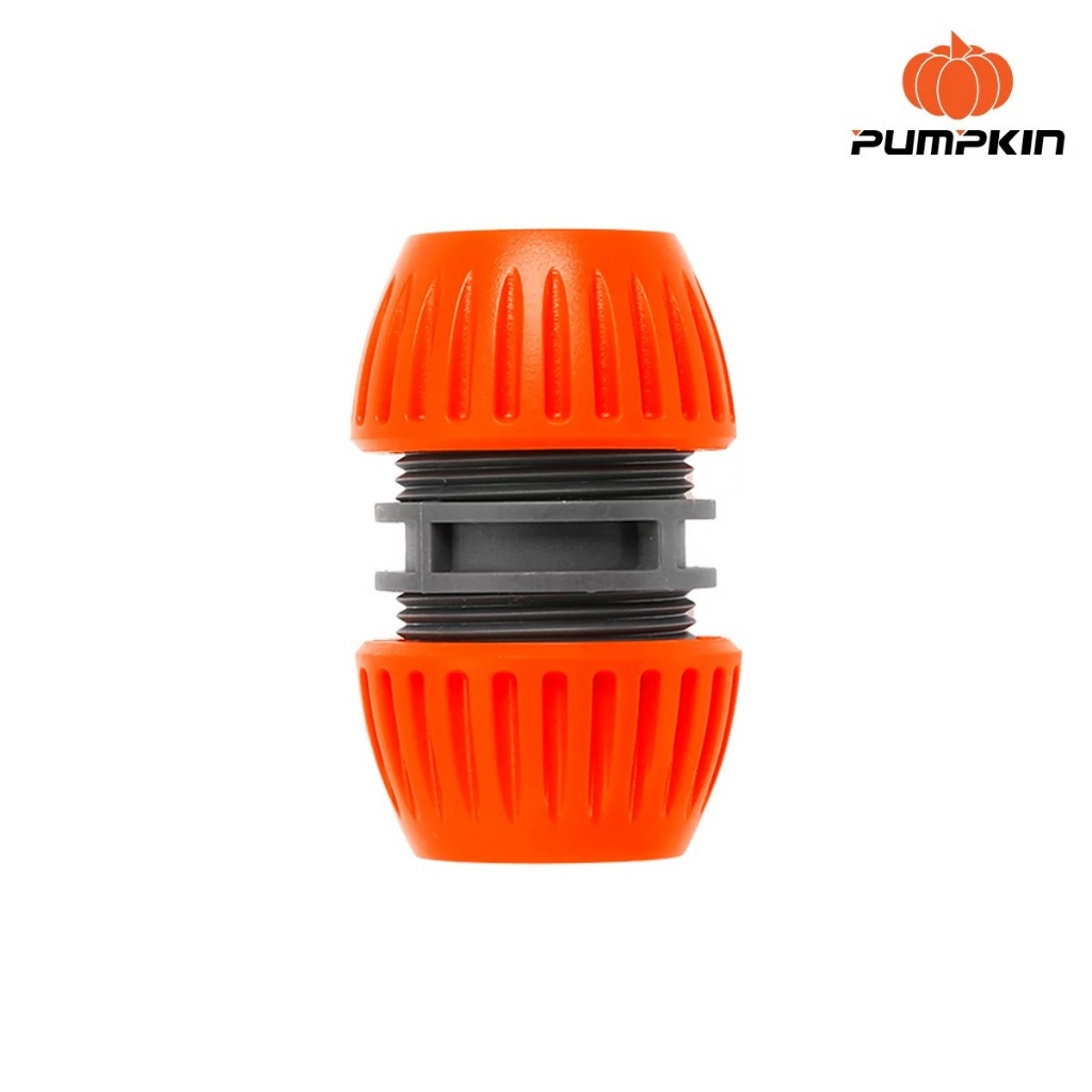PUMPKIN ข้อต่อสายยางสองทาง 1/2"-5/8" PTT-2HR1258  ข้อต่อสายยาง 2 ทางแบบปิดหัวท้าย  ABS+PP สินค้าคุณภ