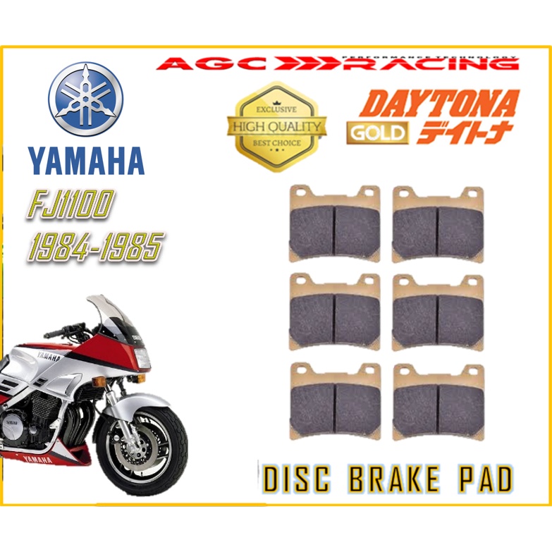 ผ้าเบรคดิสก์ YAMAHA FJ 1100 84-85 GOLD QUALITY