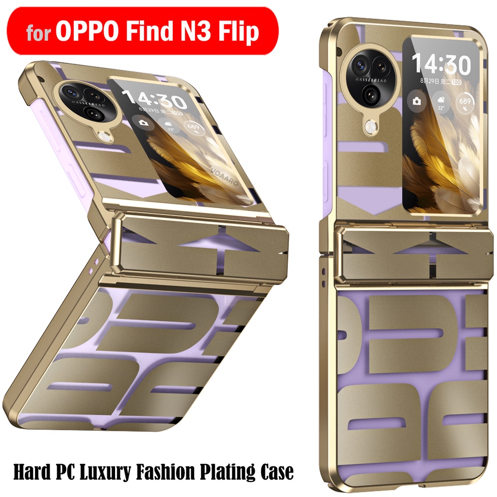 Luken เคสบานพับ หรูหรา สําหรับ Oppo Find N3 Find N3 Flip 5G