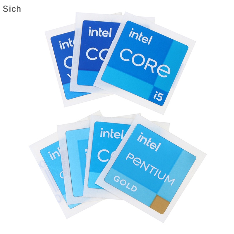 [Sich] ใหม่ สติกเกอร์ CPU 11 Generation i3 i5 i7 VPRO INSIDE สําหรับติดตกแต่งแล็ปท็อป DIY 5 ชิ้น