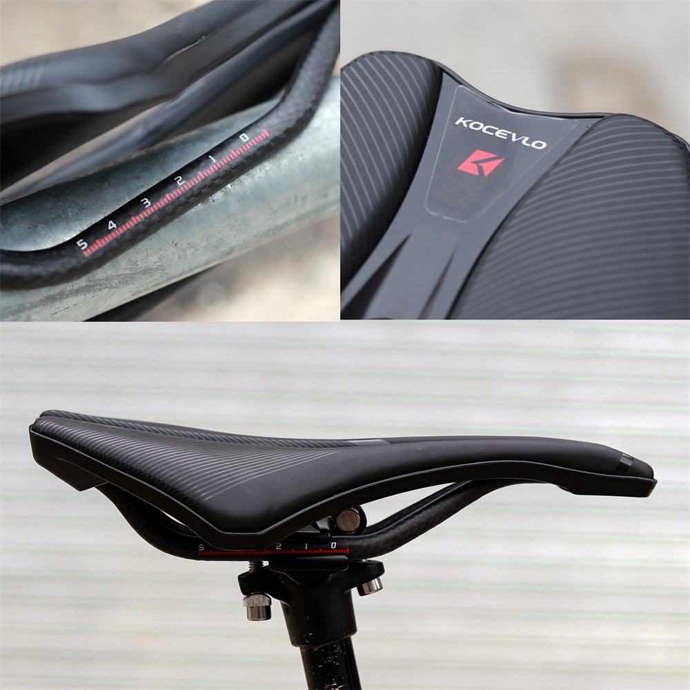 Kocevlo จักรยานไทเทเนียมโบว์อานถนน MTB จักรยานที่นั่ง Pu หนังขี่อาน ราคา ถูกที่สุด ดีลบีเคเค แกลเลอรีภาพที่ 7