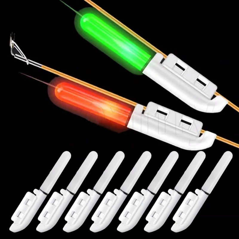 ไฟกระพริบ LED โหมดคงที่ ไฟลอย / ไฟเตือนคันเบ็ดตกปลากลางคืน กลางแจ้ง / คงที่ของคันเบ็ด แบบถอดได้ / ติดเสาอิเล็กทรอนิกส์