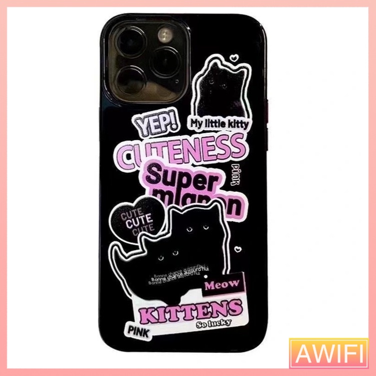 AWIFI เคสโทรศัพท์ แบบนิ่ม สำหรับรุ่น16 15 14 14PRO 13PROMAX 12ProMax 11 8plus 7plus 6 6s Plus XR X XS Max SE 11Pro#5056