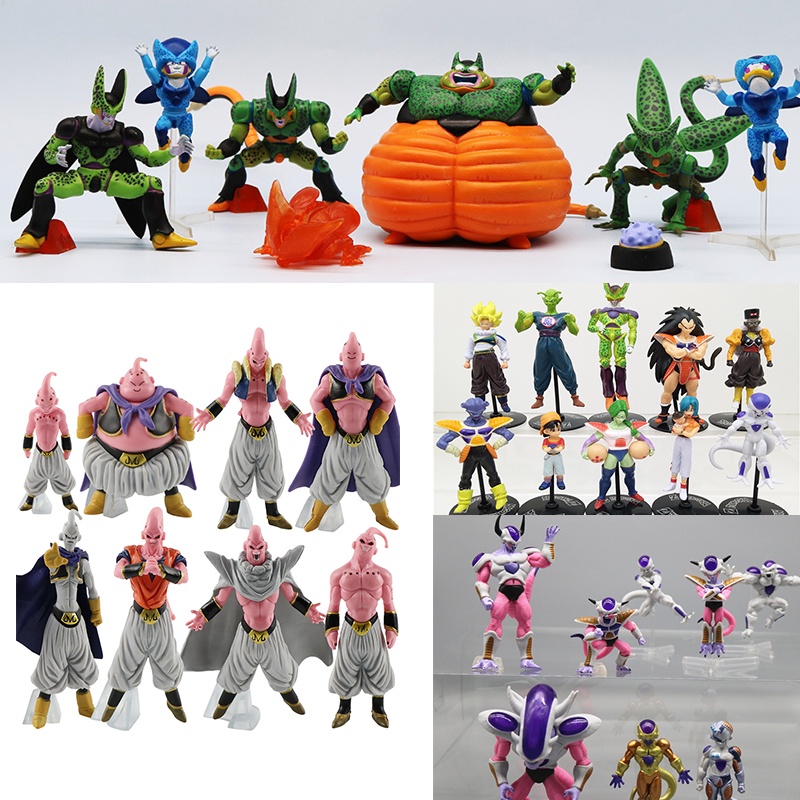 โมเดลฟิกเกอร์ Dragon Ball Z Majin Buu Freeza ของเล่นสําหรับเด็ก