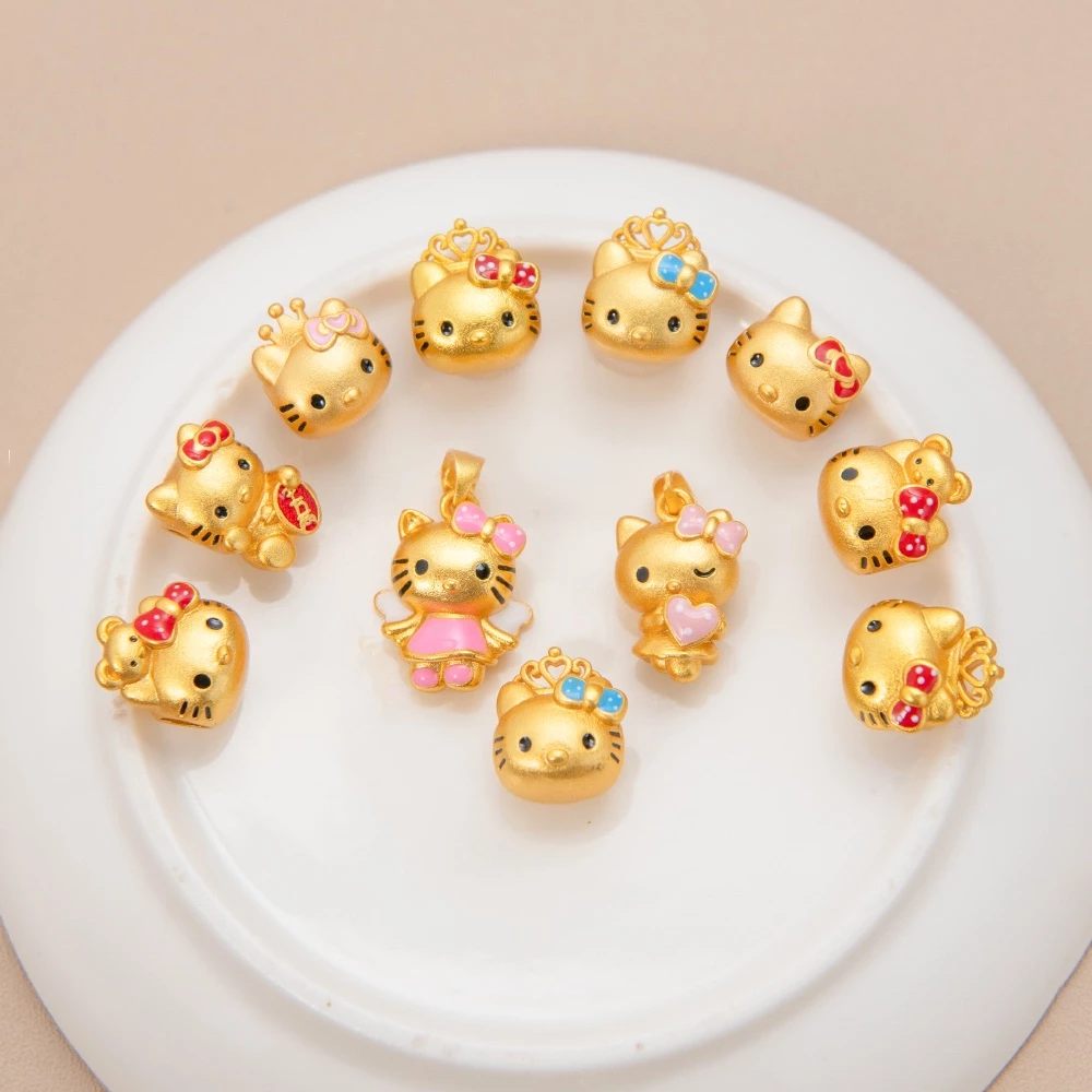 สร้อยข้อมือ ประดับลูกปัด สีทอง เครื่องประดับ diy