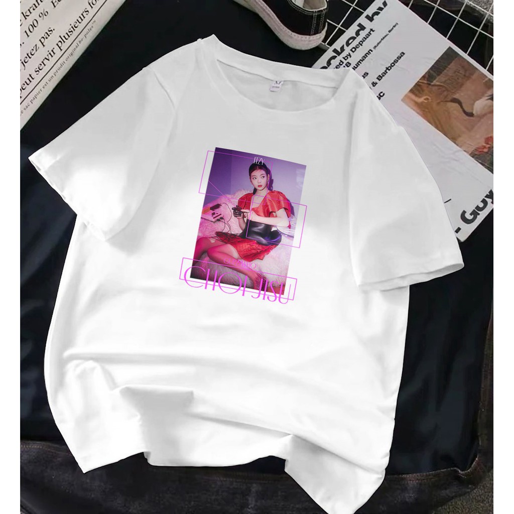 เสื้อยืด เสื้อเชิ้ต โอเวอร์ไซซ์ ลาย Itzy LiaS-5XL