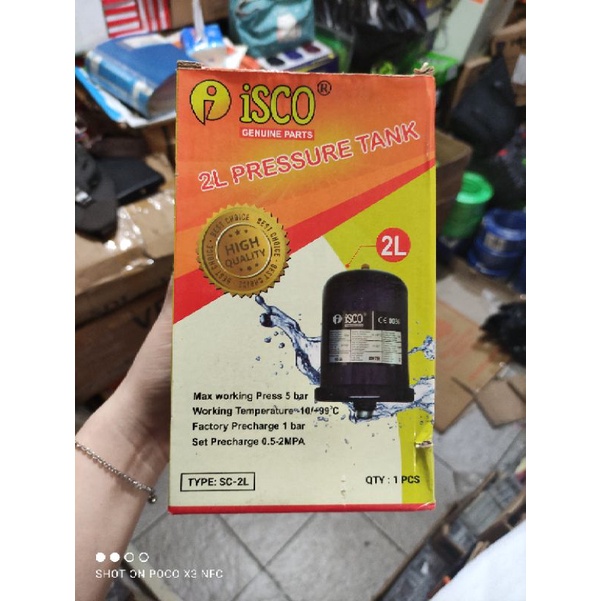 Isco Iron 2 ลิตร ท่อปั๊มอัตโนมัติ