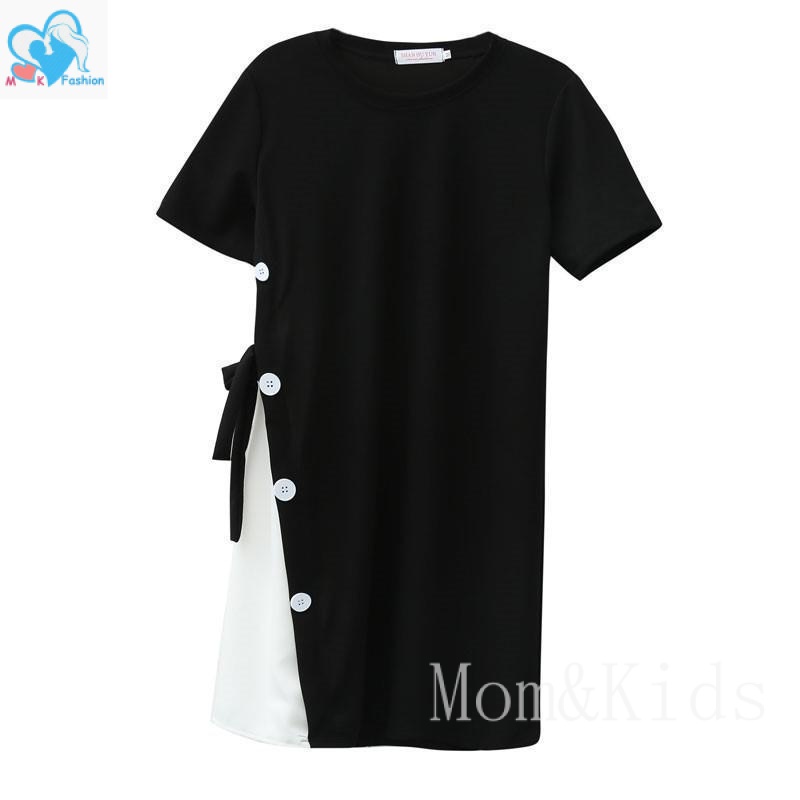 Mom&kids M-3XL ชุดคลุมท้อง สําหรับหญิงตั้งครรภ์ ตั้งครรภ์ - รูปที่ 3
