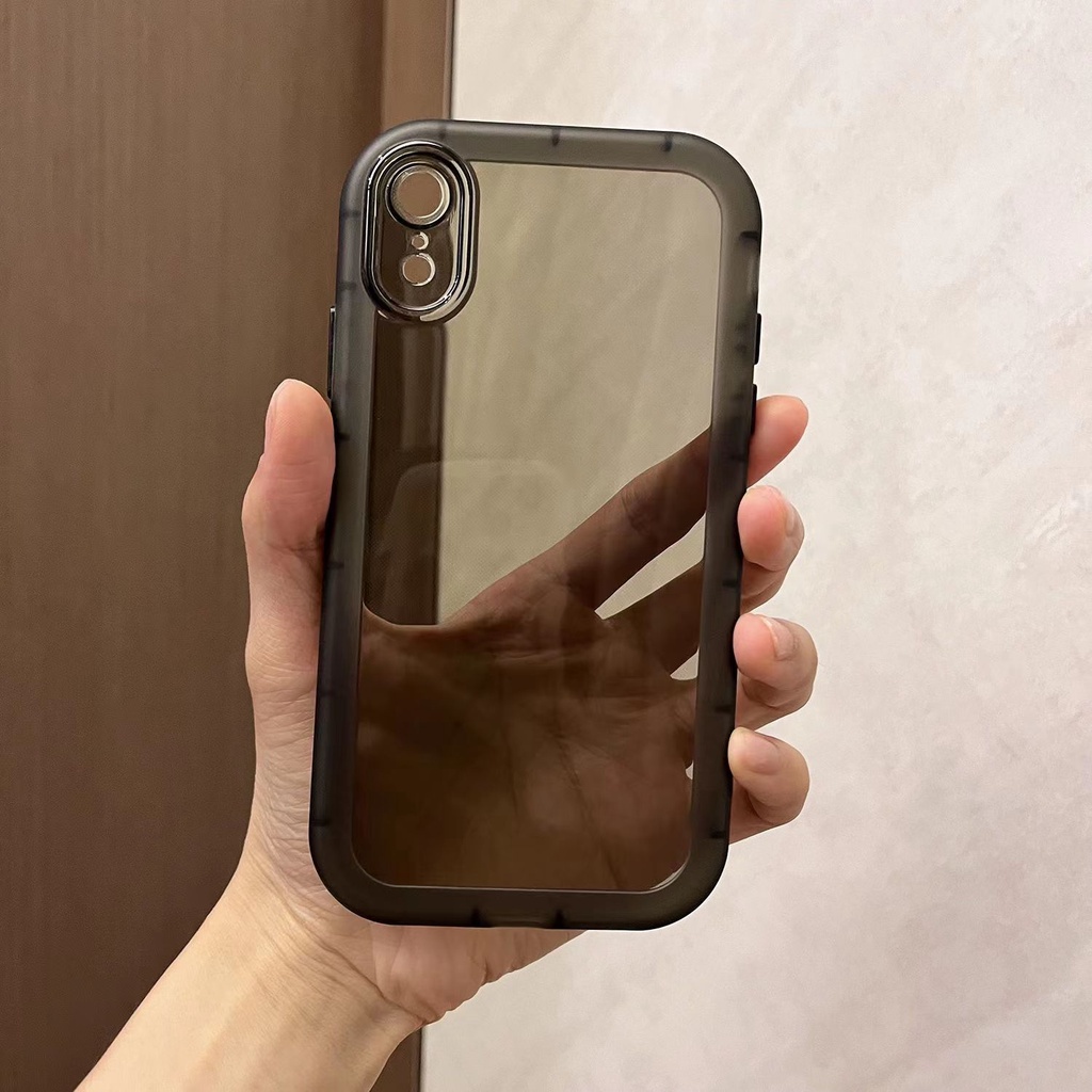 เคสโทรศัพท์มือถือแบบนิ่ม ใส กันกระแทก สําหรับ iPhone XR X 7 8 Plus 11 12 13 pro Max SE2020