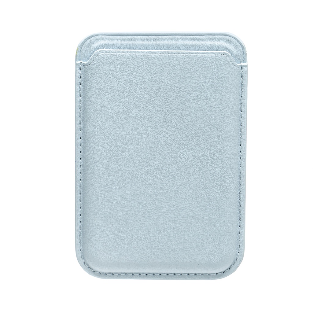 สำหรับ iphone14กระเป๋าใส่บัตรแม่เหล็กสำหรับแอปเปิ้ล13PROMAX MagSafe หนังผิวสัมผัส12ซองใส่บัตรด้านหลัง