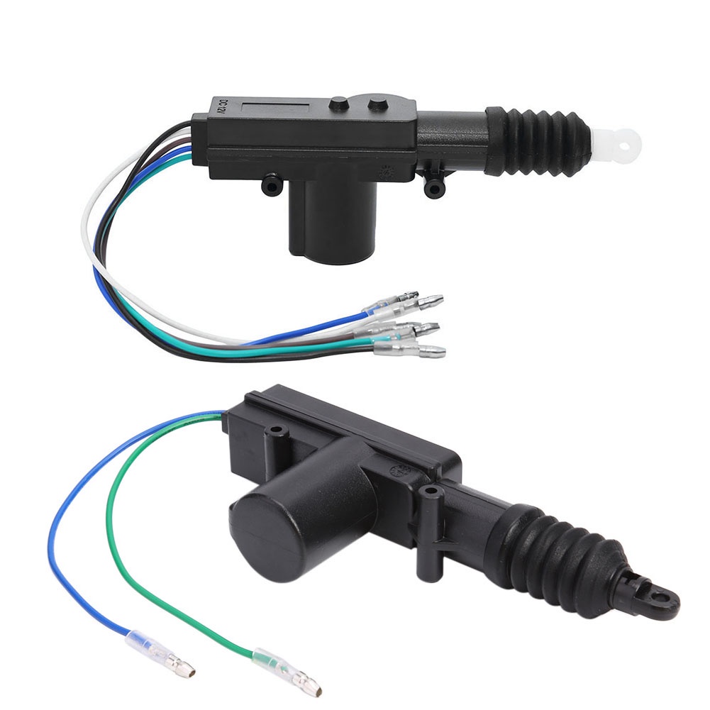 มอเตอร์เซ็นทรัลล็อค ปืนเซ็นทรัลล็อค 12V แบบ 2 สาย / 5 สาย / เหล็กยึด [ สำหรับประตูผู้โดยสาร พร้อมอุปกรณ์เสริมติดตั้ง ]