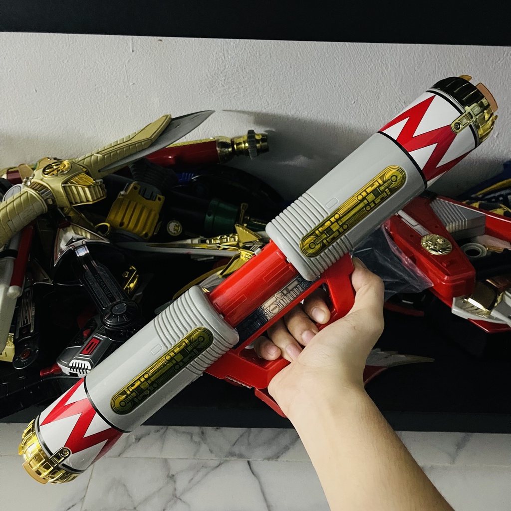 DX Quasar Launchers Gingaman (อาวุธกิงกะแมน ของเล่น จากขบวนการคอสมิก กิงกะแมน)