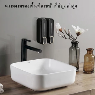 เครื่องจ่ายสบู่แบบติดผนังใช้งานง่ายพร้อมอุปกรณ์ติดตั้ง 300มล