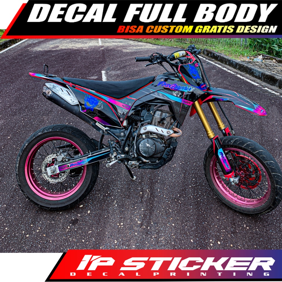 ฮอนด้า CRF 150 250 450 สติ๊กเกอร์ ไอพี ออกแบบที่กําหนดเอง