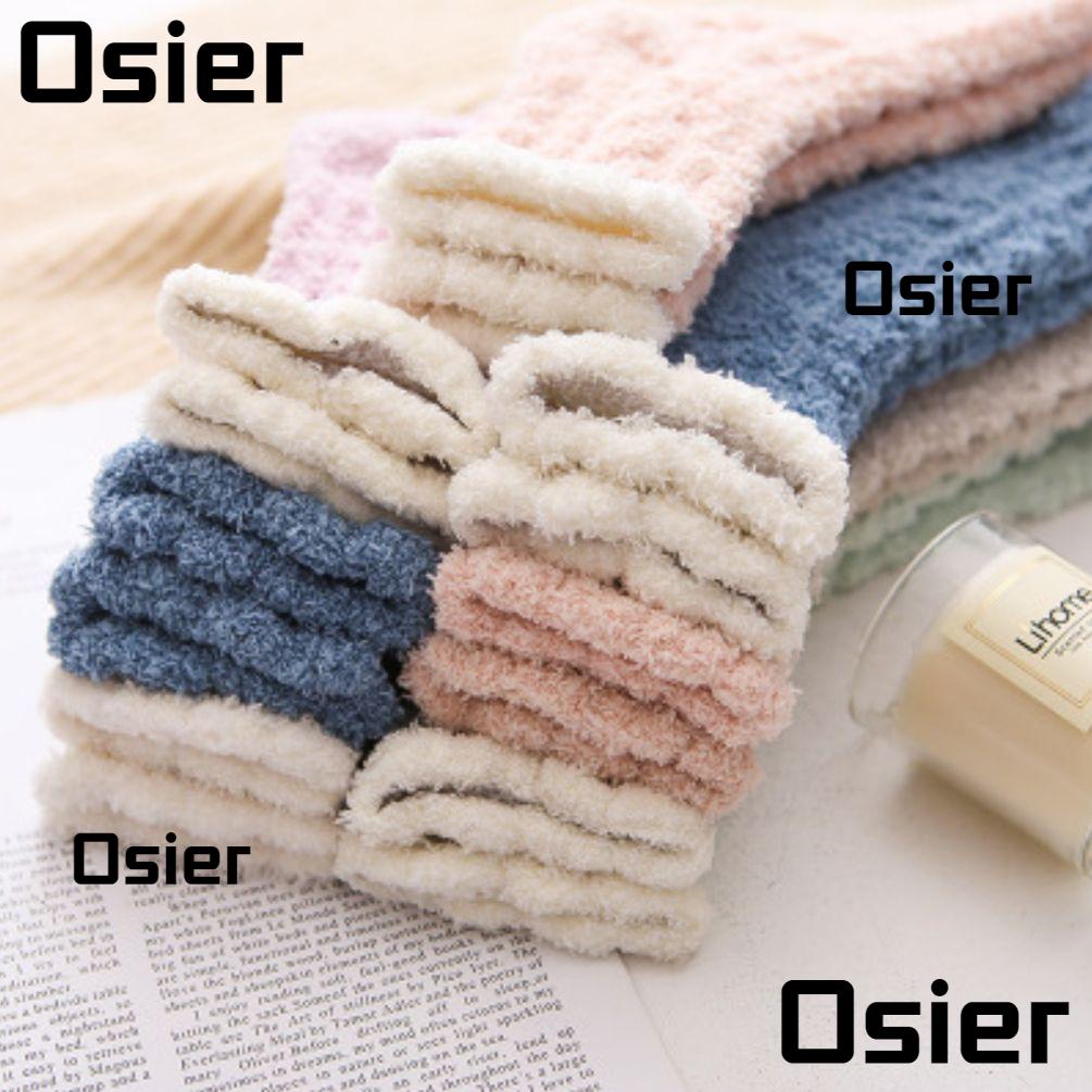 Osier1 ถุงเท้าหิมะ ไร้รอยต่อ หน้าหนาว อุ่น ความร้อน ฤดูหนาว ถุงเท้านอน