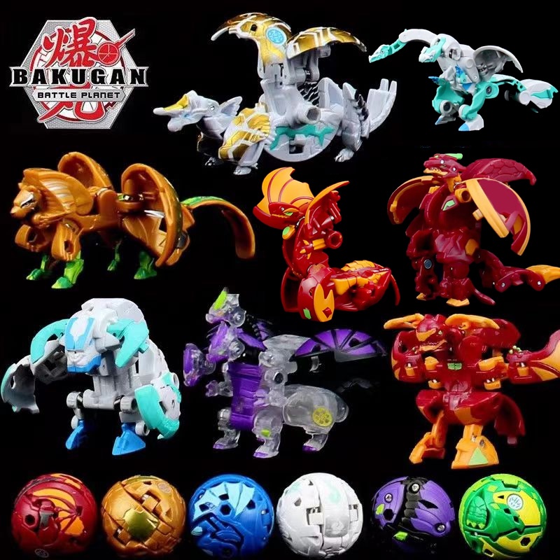 Sega ของแท้ ฟิกเกอร์ Bakugan Battle Brawlers Vestroia Gundalian Invaders unicorn Rex ของเล่นสําหรับเ