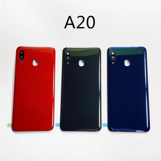 สําหรับ SAMSUNG Galaxy A20 A205 A30 A305 A40 A405 A50 A505 A70 A705 2019 กลับแบตเตอรี่ฝาครอบประตูอะไหล่ด้านหลังกรณีเปลี่ยนที่อยู่อาศัย