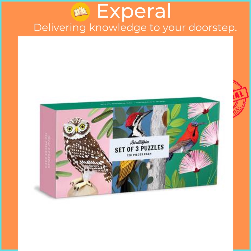 Birdtopia Puzzle Set โดย Galison (ฉบับสหรัฐอเมริกาปกอ่อน)