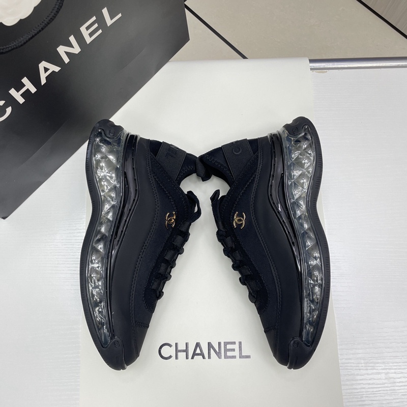 Chanel ใหม่ รองเท้ากีฬาลําลอง พื้นนิ่ม สวมใส่สบาย ทนทาน แฟชั่น