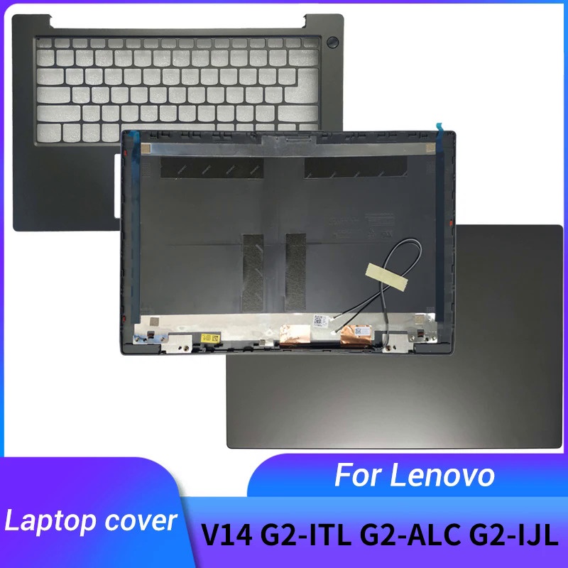 ฝาครอบแล็ปท็อป สําหรับ Lenovo V14 G2-ITL G2-ALC G2-IJL 5CB1B96374 AP21R000100 ฝาหลังด้านบน เคสแล็ปท็อป LCD ฝาหลัง / ที่วางฝ่ามือ ด้านบน AP21R000400