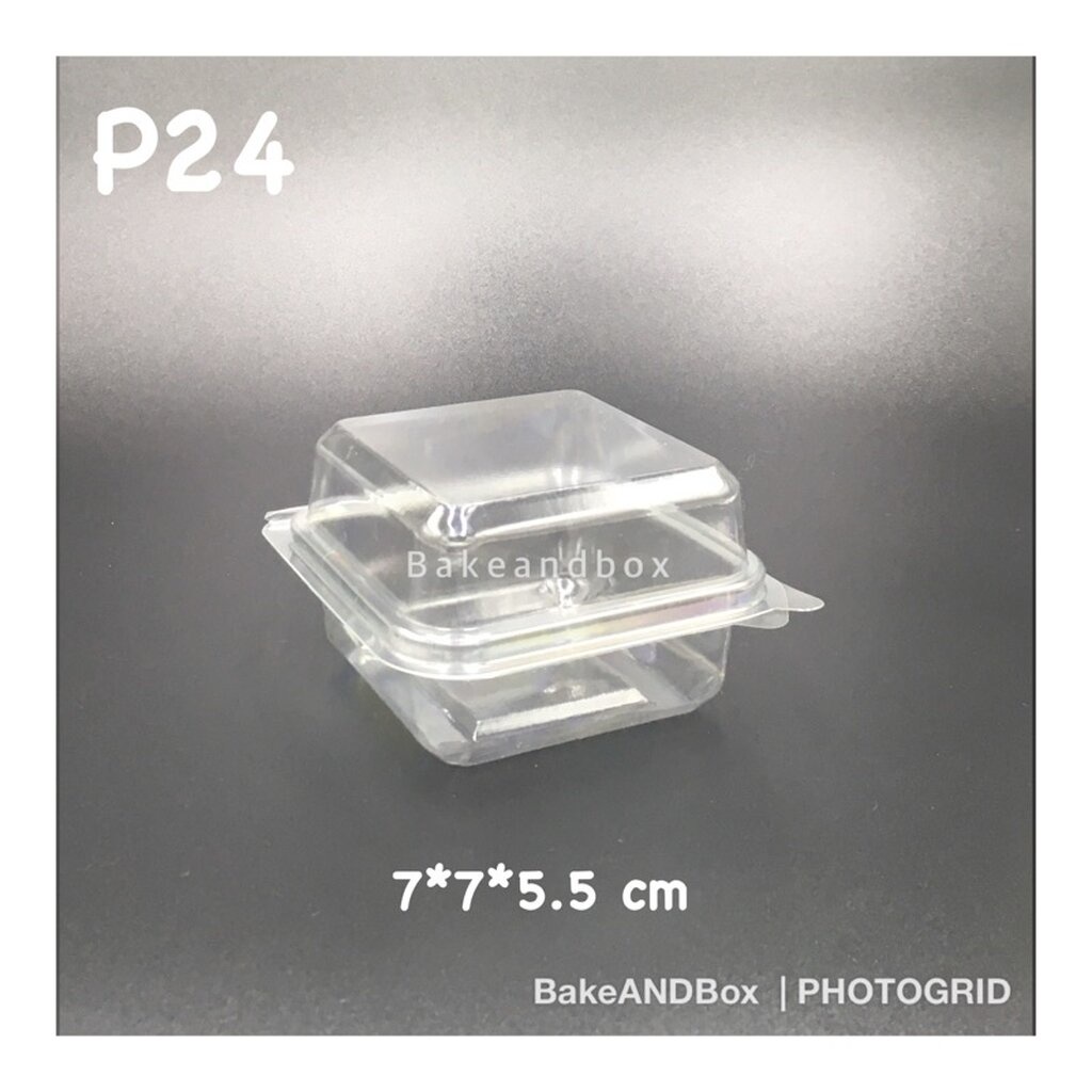 SP-P24 กล่อง P-24 /FF-24 /E-24 กล่องพลาสติก ฝาล็อก - 50 ใบ